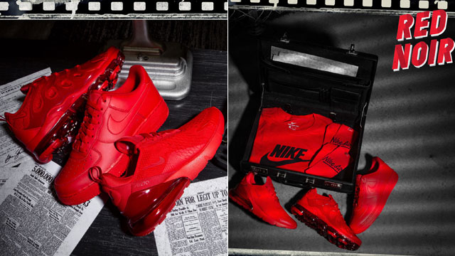 Nike Air Red Noir Sneakers and Apparel 