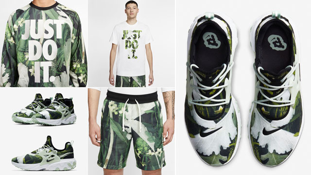 nike sportswear floral collection