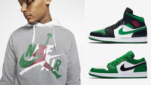 pine green 1s outfit