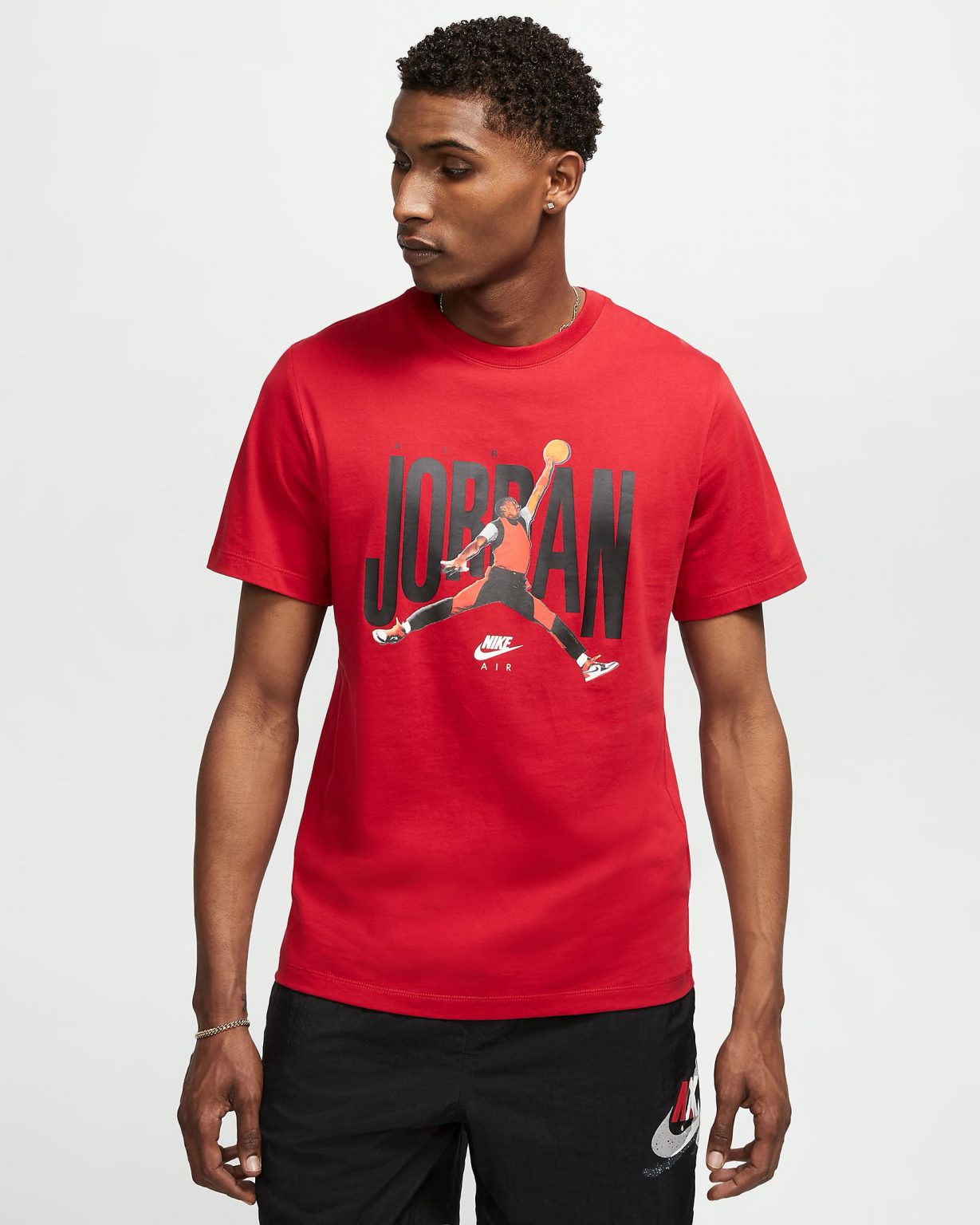 Air Jordan 1 Mid Chicago Black Toe Shirts | SneakerFits.com