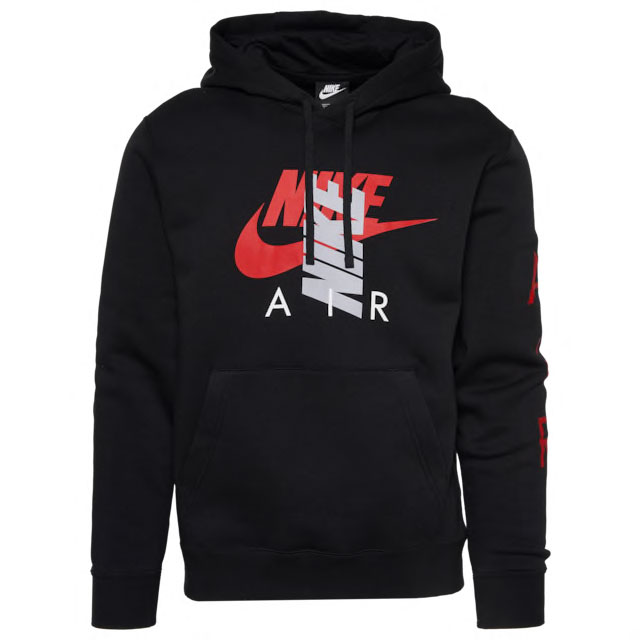 New Nike Air Black White Red Apparel | SneakerFits.com