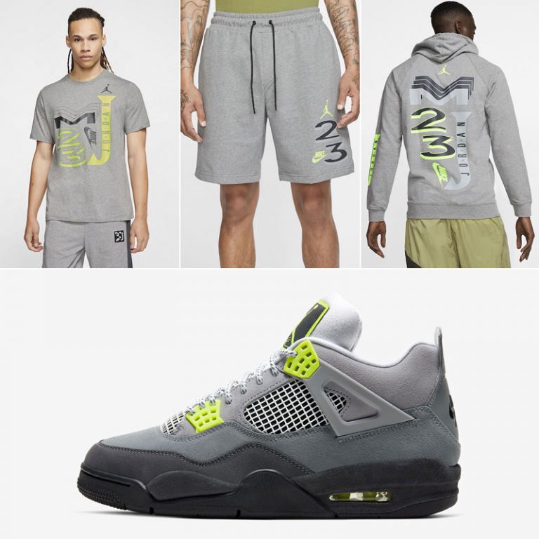 jordan 4 se neon outfit