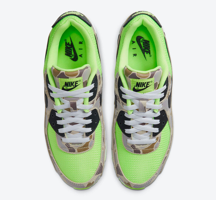 Nike Air Max 90 Green Duck Camo Clothing Match | SneakerFits.com