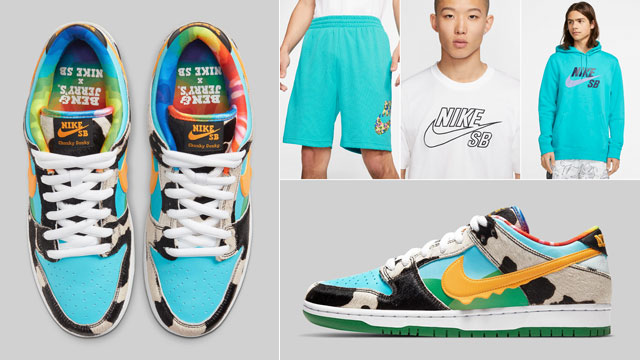 ben and jerry dunks outfit
