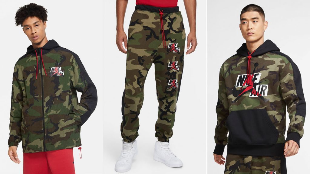 men's jordan mashup jumpman classics camo fleece shorts