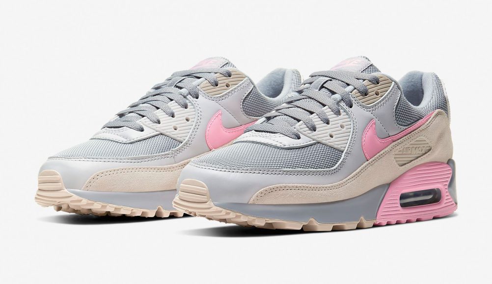 Nike Air Max 90 Vast Grey Pink | SneakerFits.com