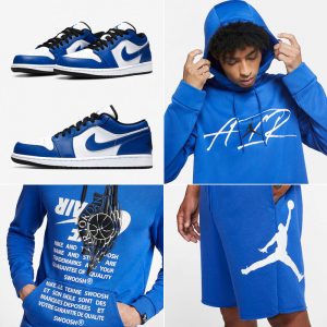 Air Jordan 1 Low Hyper Royal Clothing | SneakerFits.com