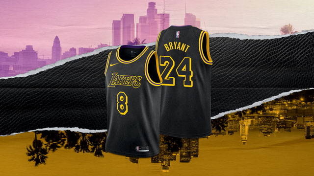 Nike Kobe Bryant Black Mamba Lakers Jersey | SneakerFits.com