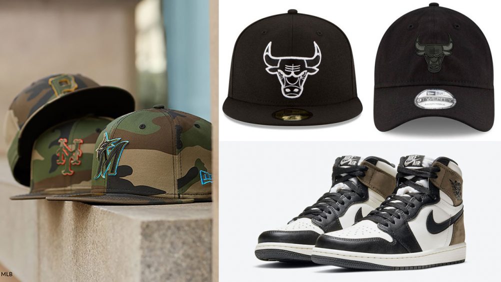 Air Jordan 1 High Dark Mocha Hats to Match | SneakerFits.com