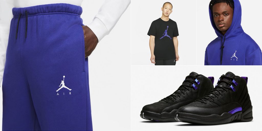 jordan 12 dark concord clothing