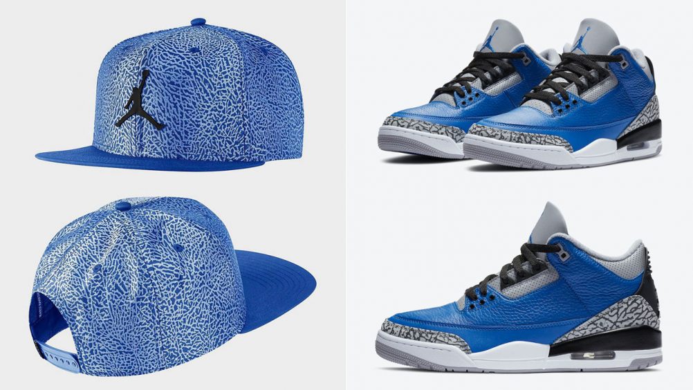 light blue jordan hat