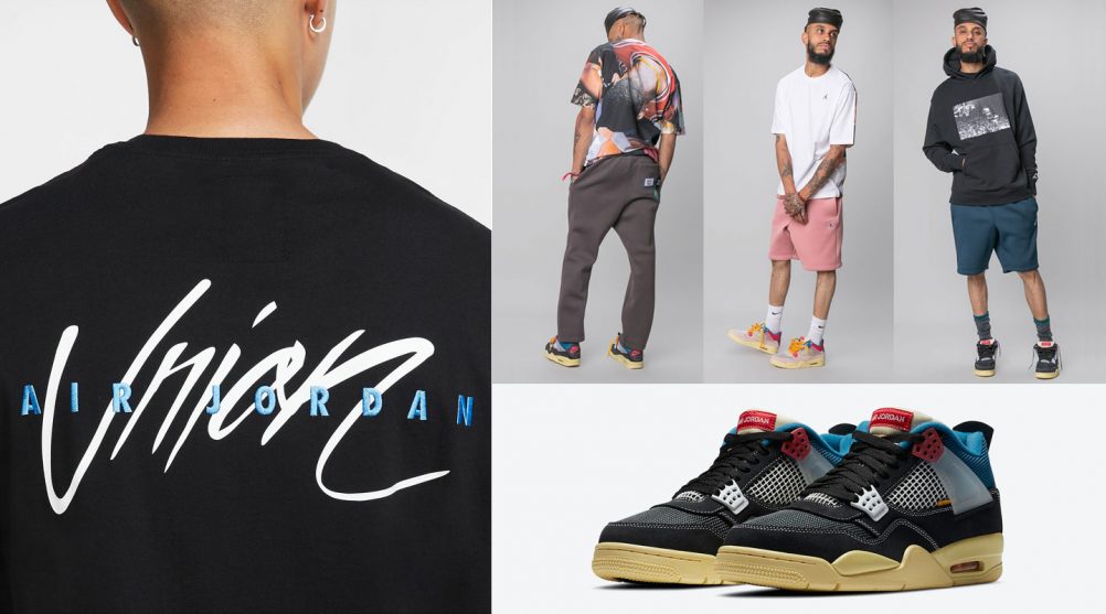 Jordan 4 Union Off Noir Shirts Clothing | SneakerFits.com