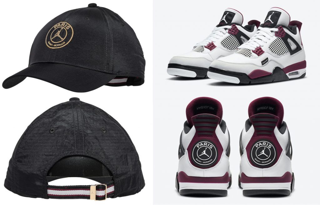 Air Jordan 4 PSG Paris Saint Germain Hat | SneakerFits.com