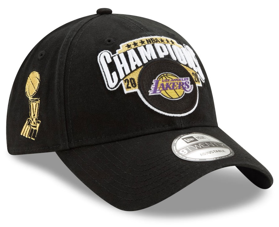 Lakers 2020 NBA Champions New Era Hats