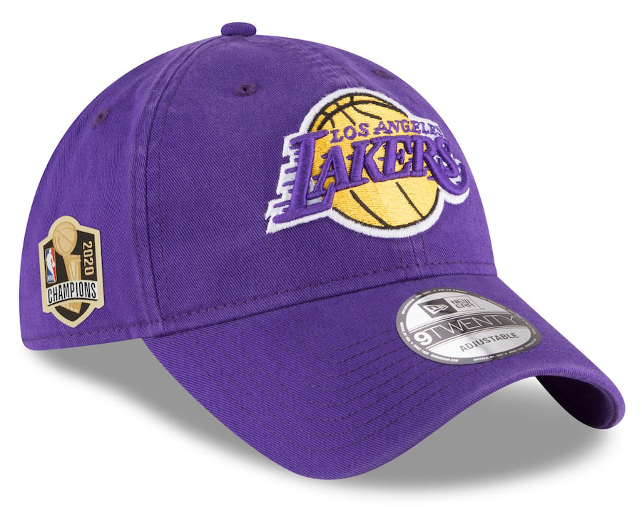 Lakers 2020 NBA Champions New Era Hats | SneakerFits.com
