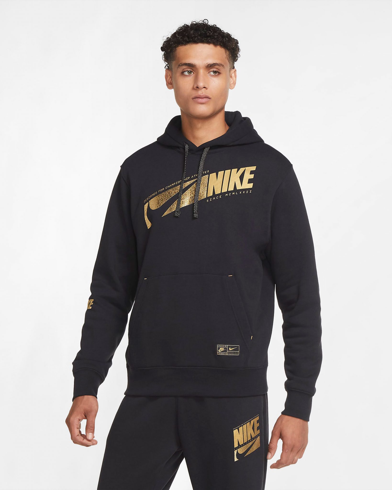 Nike Air Max Plus Gold Bullet Hoodie Match | SneakerFits.com