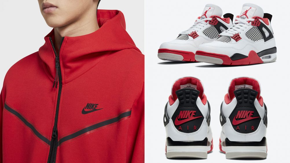Air Jordan 4 Fire Red 2020 Outfits