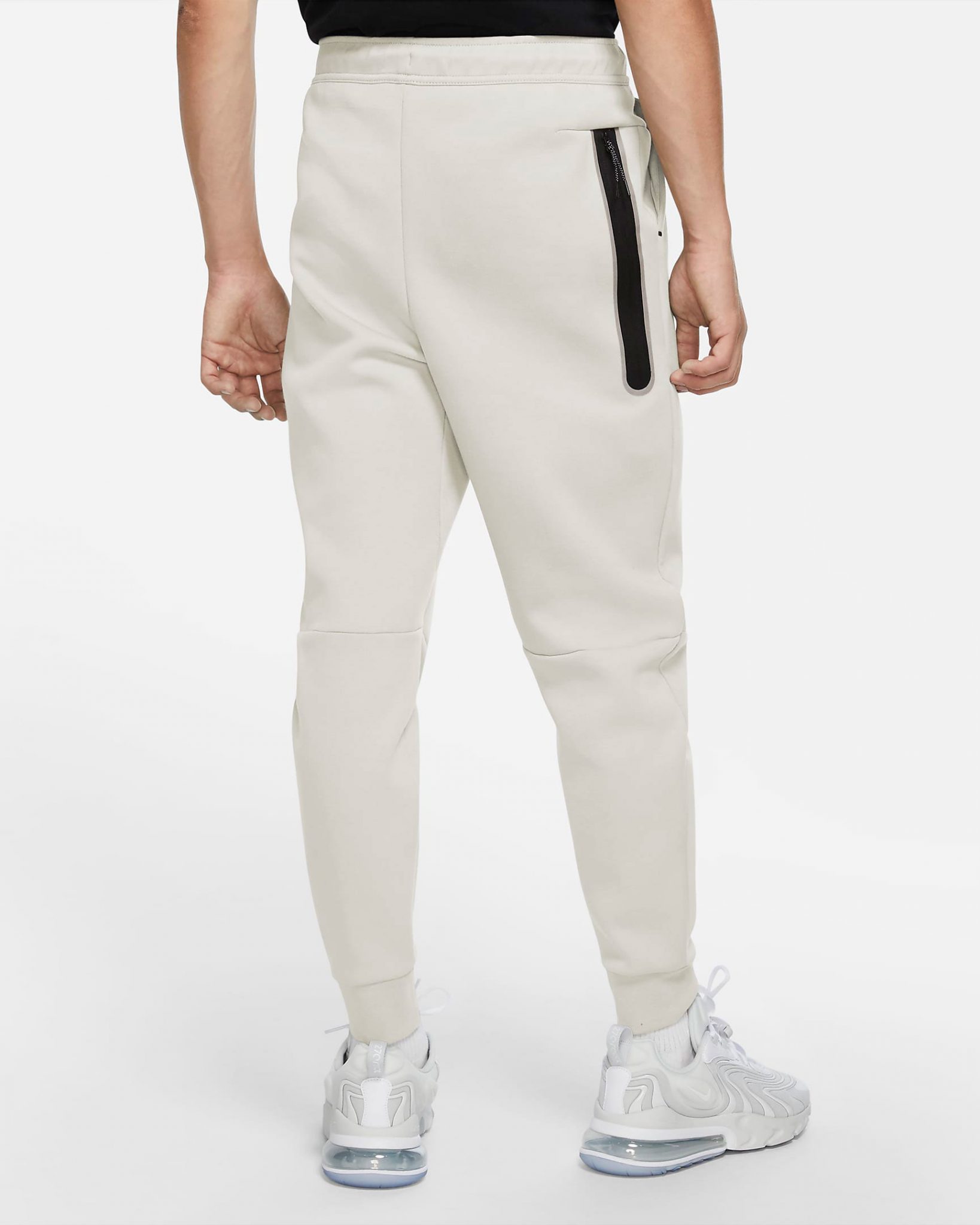 nike tech fleece white joggers