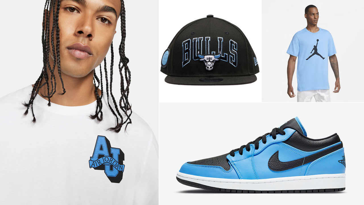 Cancerduseinshops Nike Air Max Youth Metallic Jordan 1 Low University Blue Shirts Hats Outfits