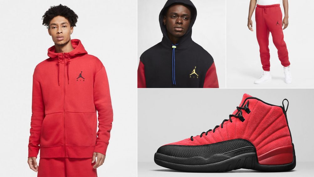 jordan 12 reverse flu game clothes