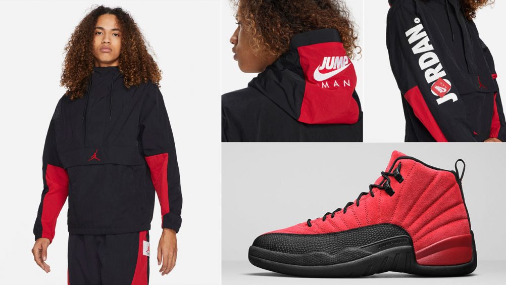 jordan 12 reverse flu game clothes