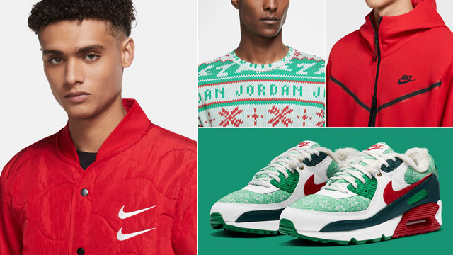 nike air max 90 christmas nordic outfits