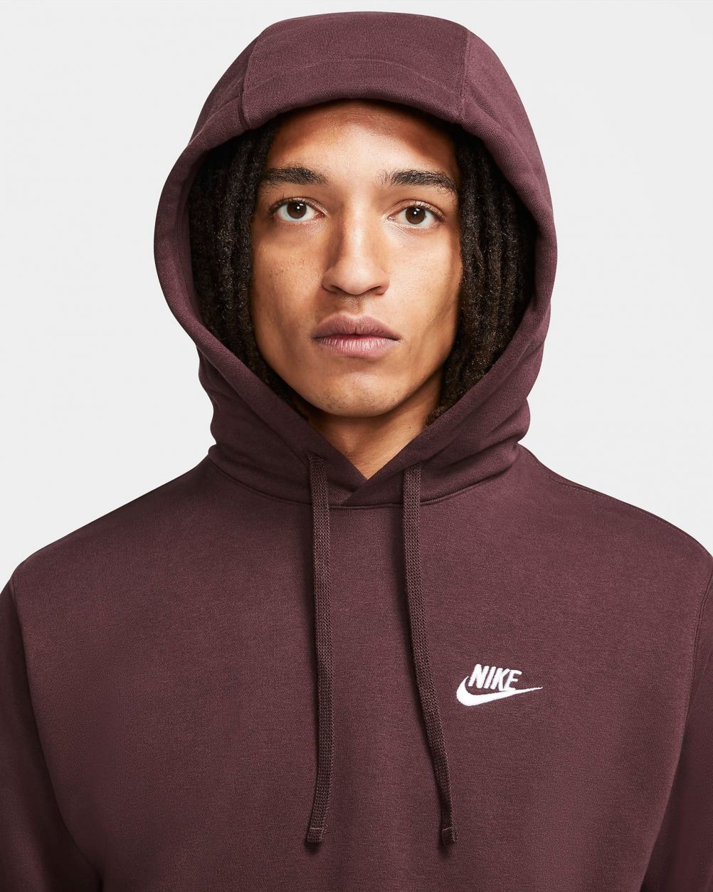 Nike Club Fleece Hoodie and Pants Mahogany Brown | SneakerFits.com