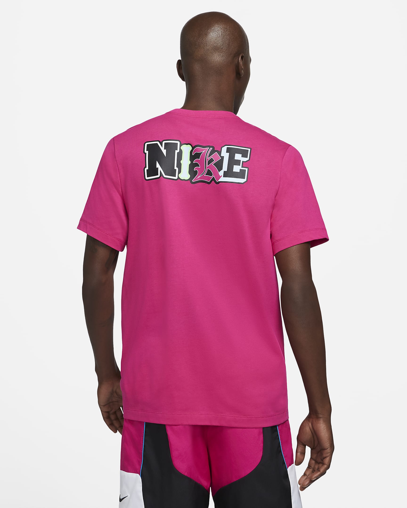 Nike LeBron 18 Low Fireberry Neon Nights Shirts and Clothing