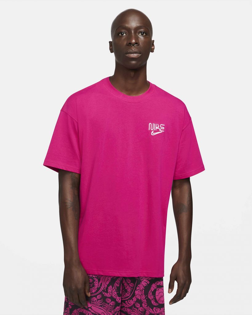 Nike LeBron 18 Low Fireberry Neon Nights Shirts and Clothing