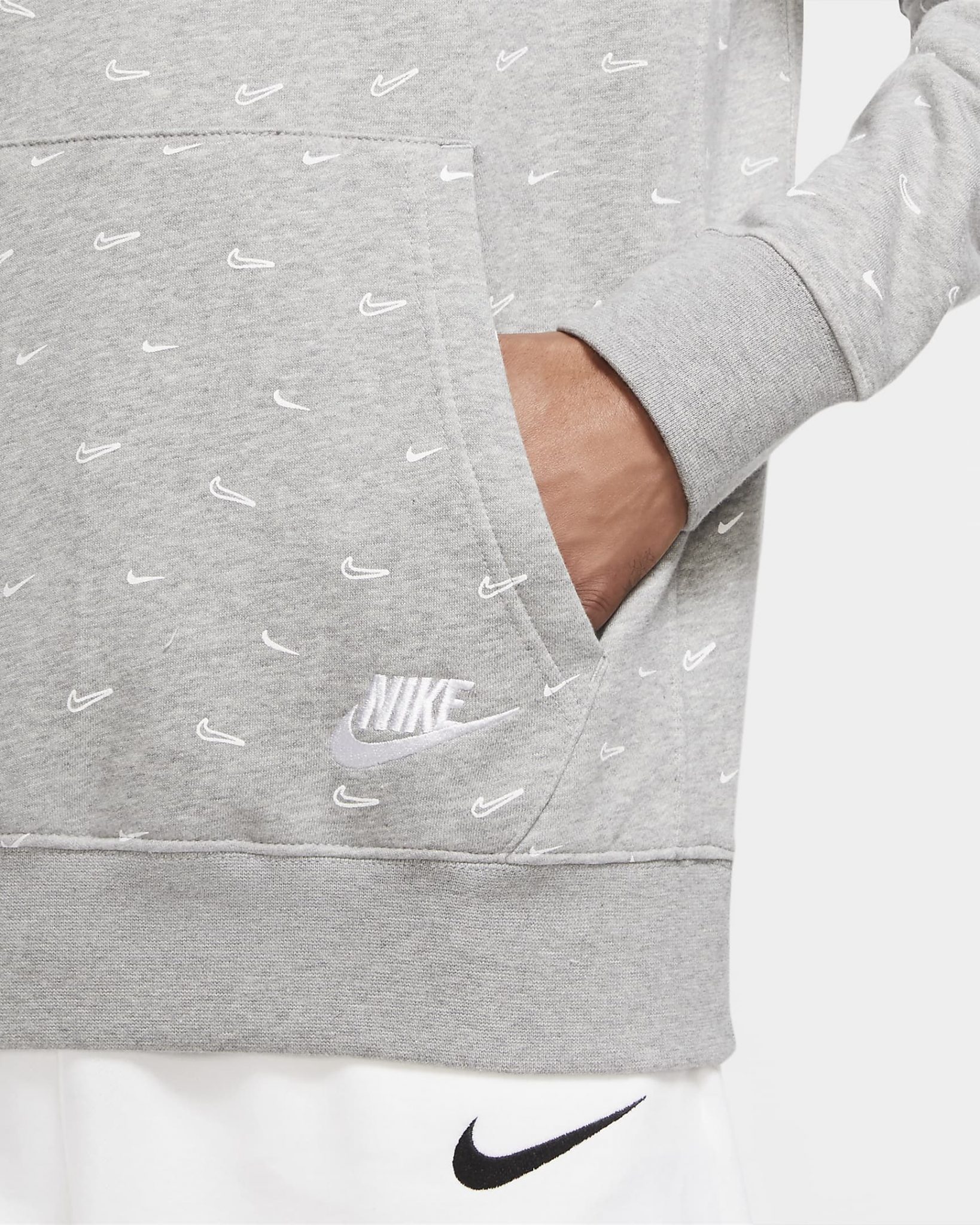 Nike Dunk High Vast Grey Hoodie Outfit