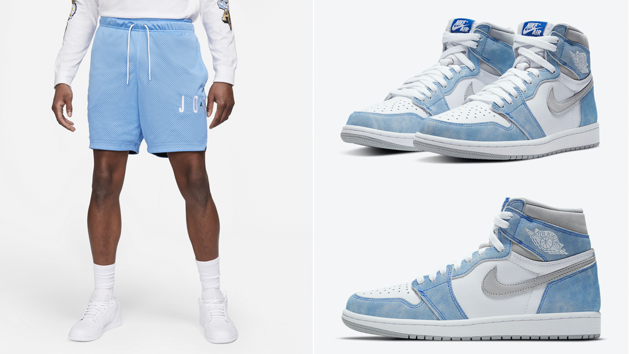 How the Air Jordan 1 High OG True Blue Looks On-Feet
