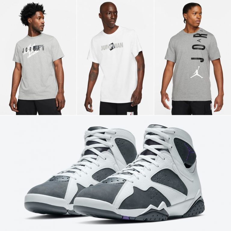 jordan 7 flint t shirt