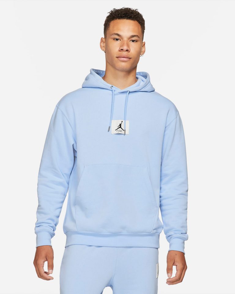 jordan 1 university blue hoodie
