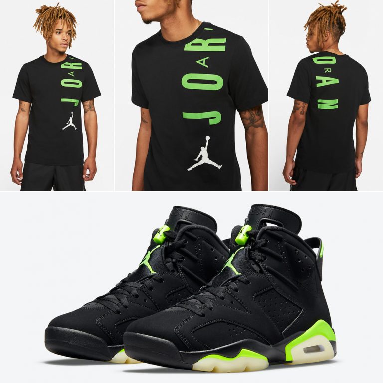 Air Jordan 6 Electric Green Shirt