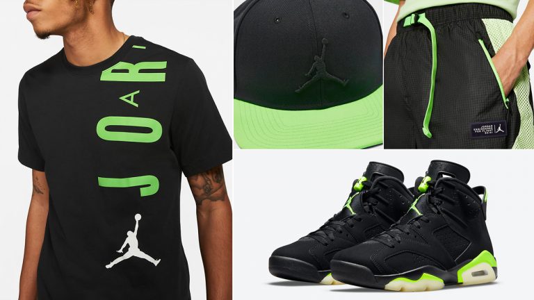 electric green 6s outfits