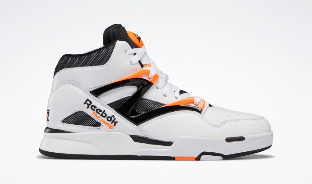 Reebok Pump Omni Zone II OG White Orange Shirts Clothing