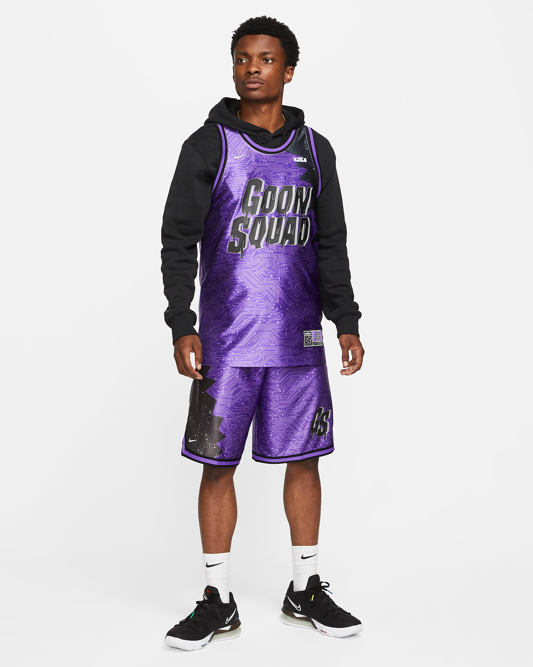 Nike LeBron Space Jam Goon Squad Jersey and Shorts