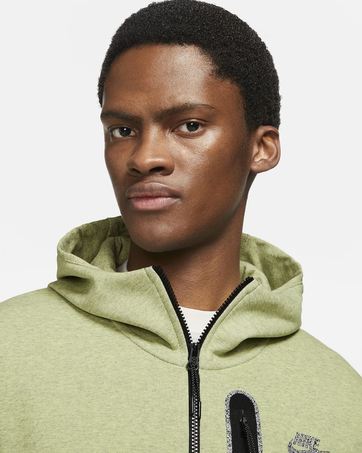 Nike Tech Fleece Hoodie and Joggers in Lime Ice Green