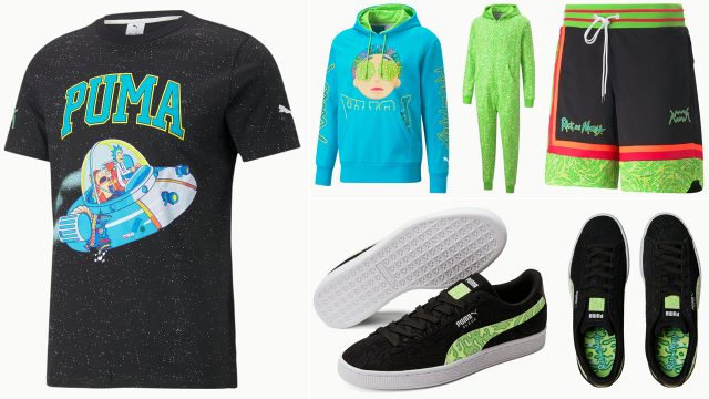 puma-suede-rick-and-morty-shirt-clothing