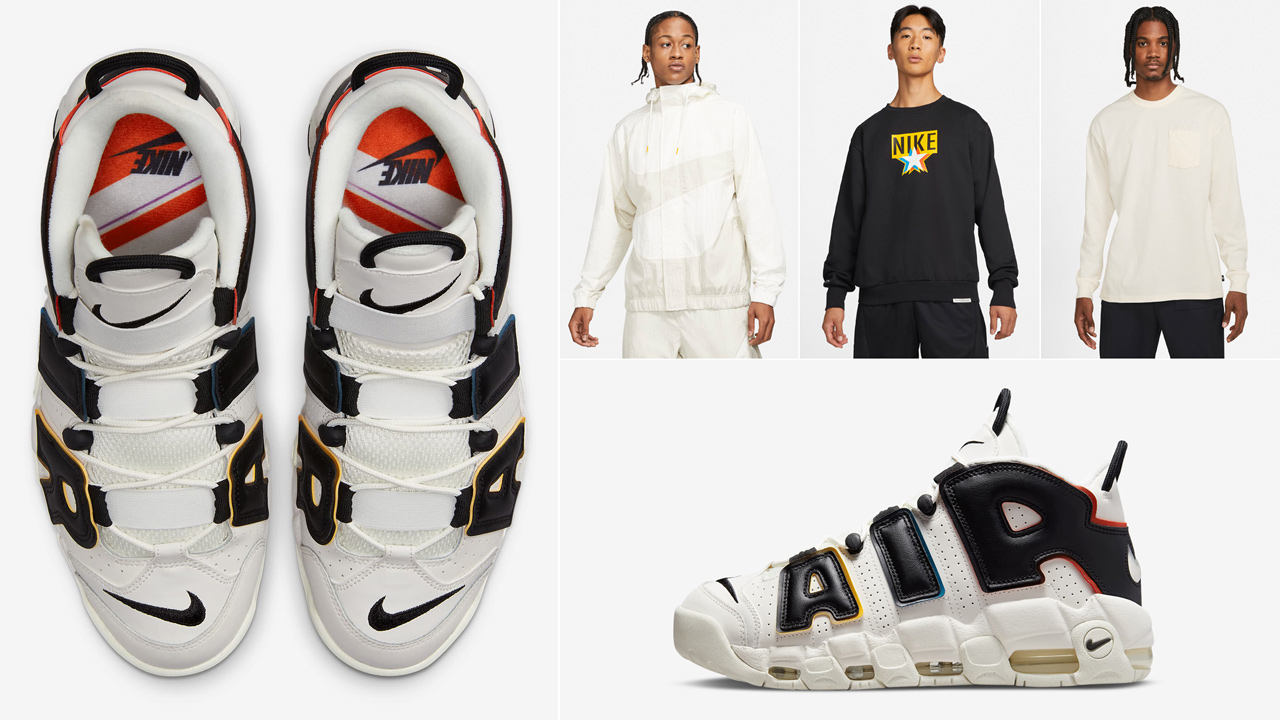 Nike Air More Uptempo Trading Cards Clothing Outfits
