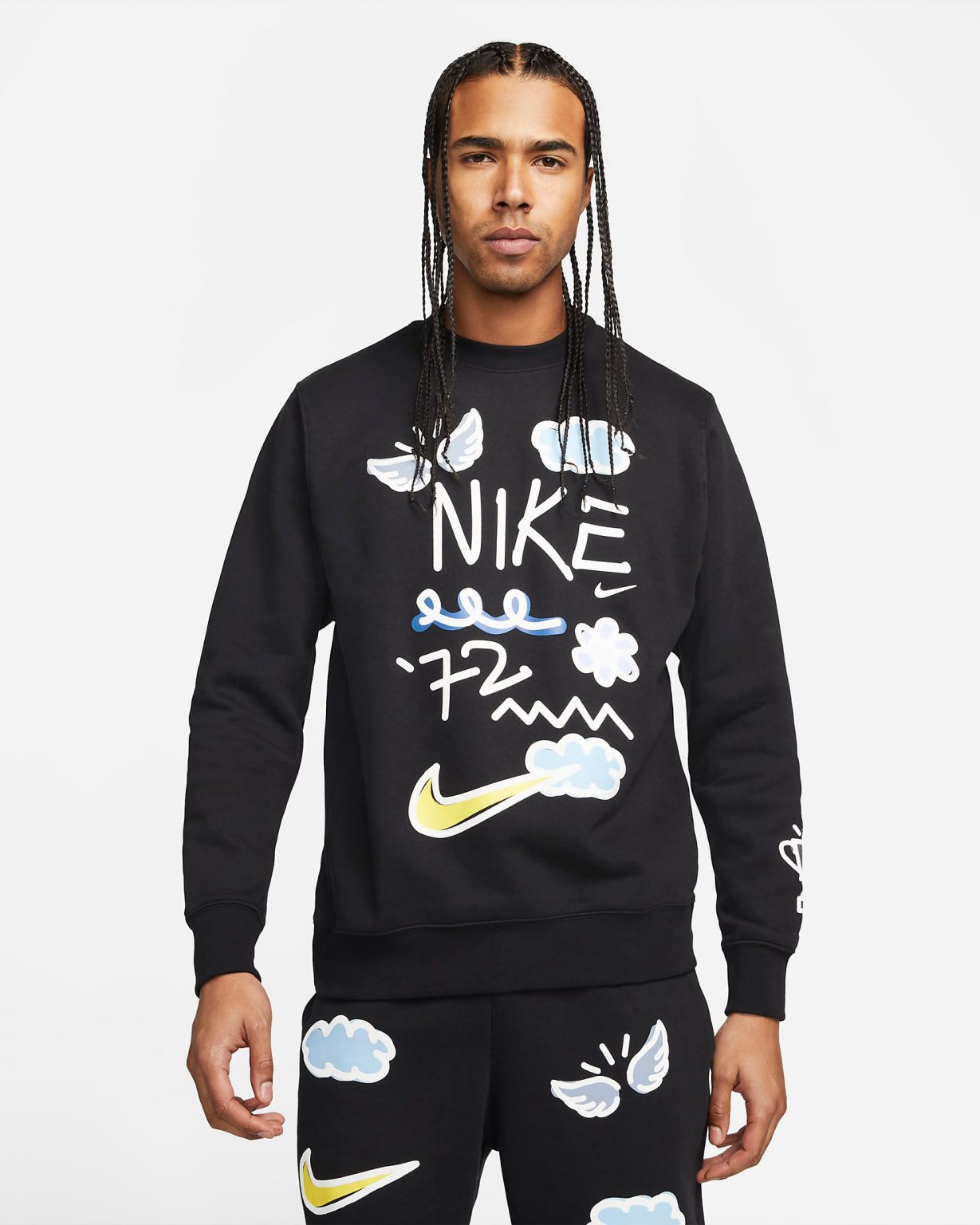 Nike Sportswear Doodle Shirts Pants Clothing