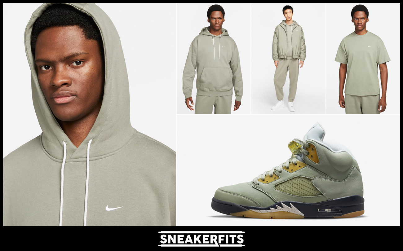 Air Jordan 5 Jade Horizon Sneaker Shirts and Outfits