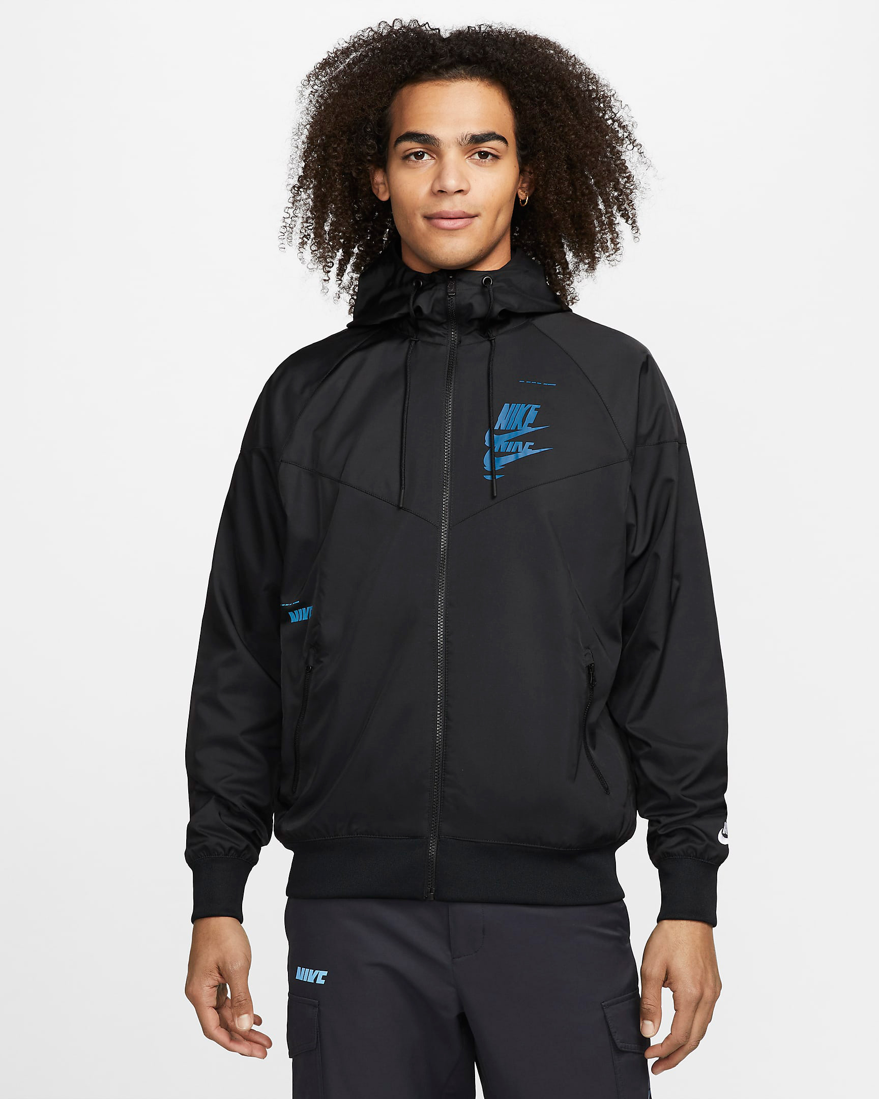 Air Jordan 1 High Dark Marina Blue Nike Jacket Outfit