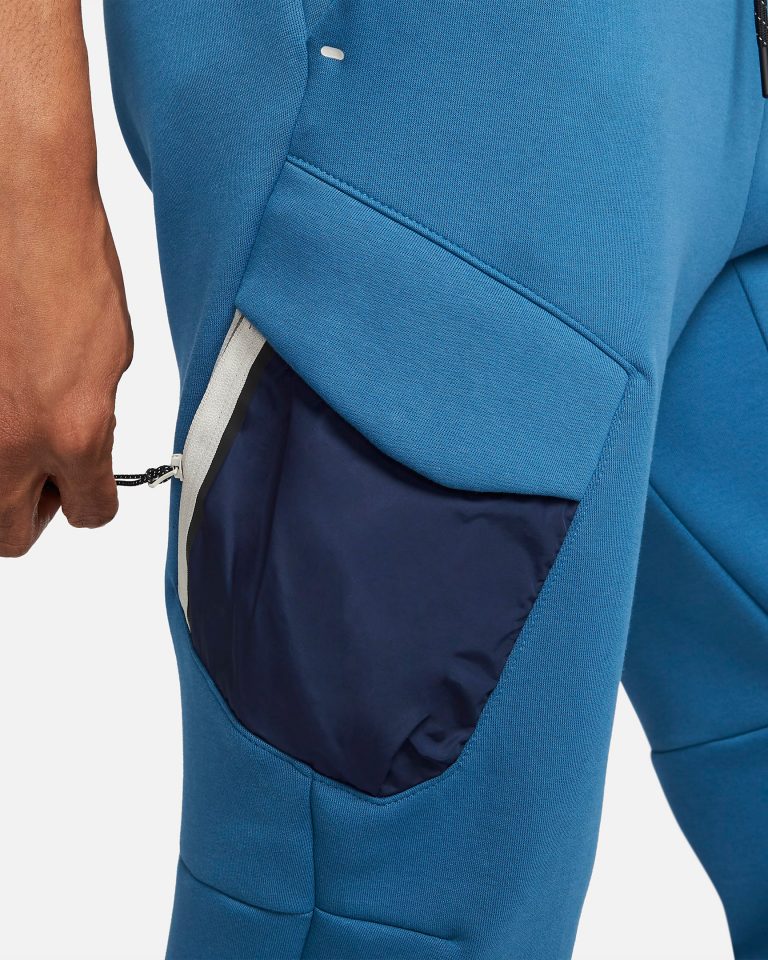 Air Jordan 1 Dark Marina Blue Nike Tech Fleece Pants Outfit