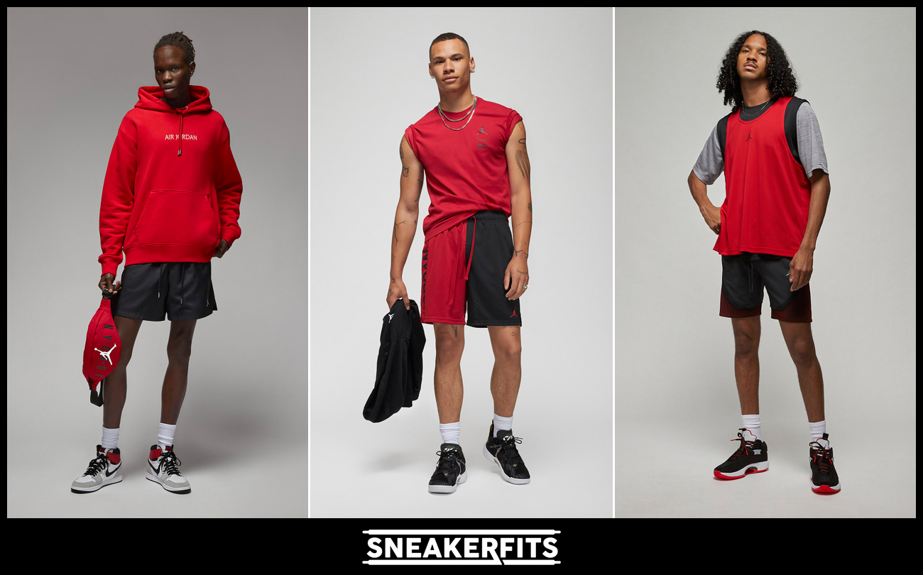 Jordan Gym Red Sneaker Shirts Clothing Outfits