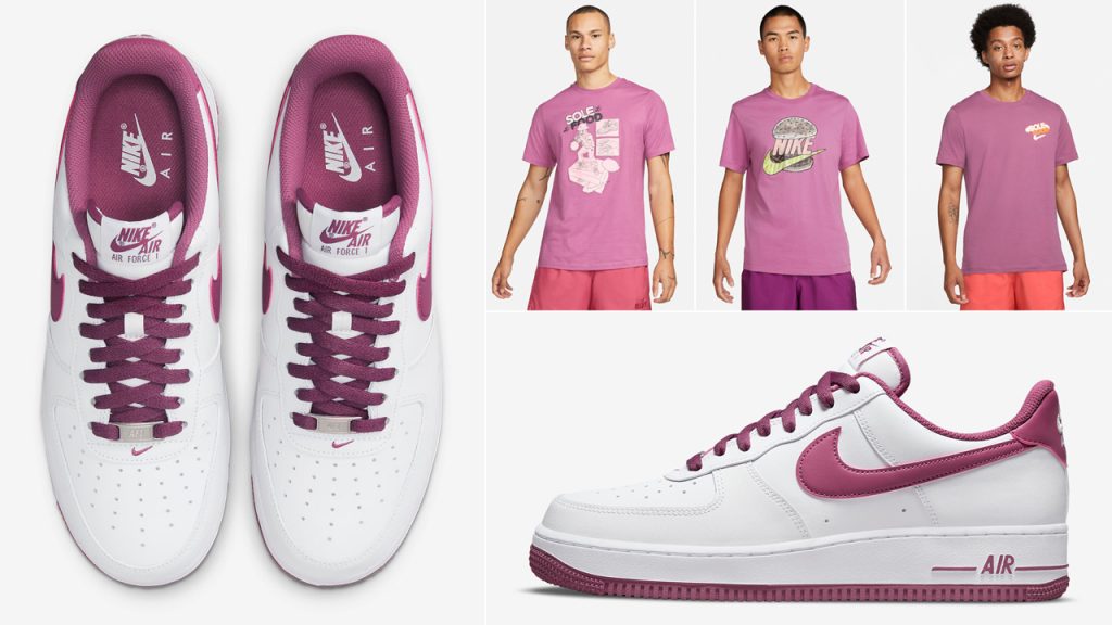 Nike Air Force 1 Low Light Bordeaux Shirts Clothing Outfits