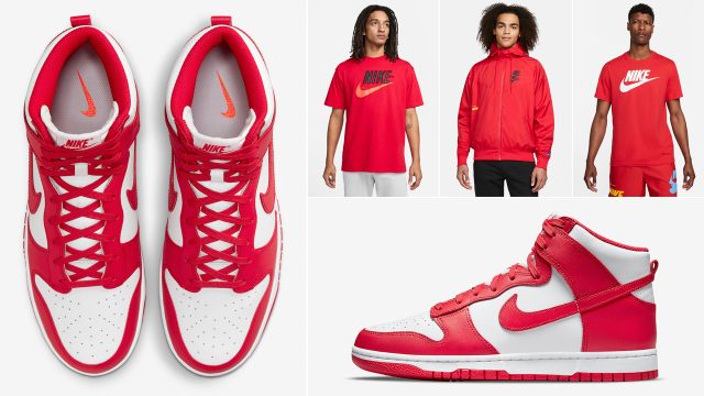 nike-dunk-high-championship-red-shirts-clothing-outfits