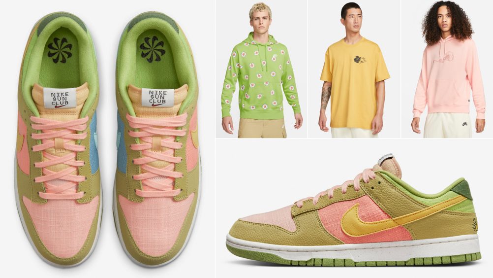 Nike Dunk Low Next Nature Sun Club Shirts Outfits Clothing