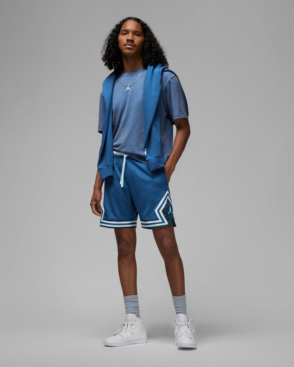 Jordan French Blue Shirts Clothing Sneaker Outfits