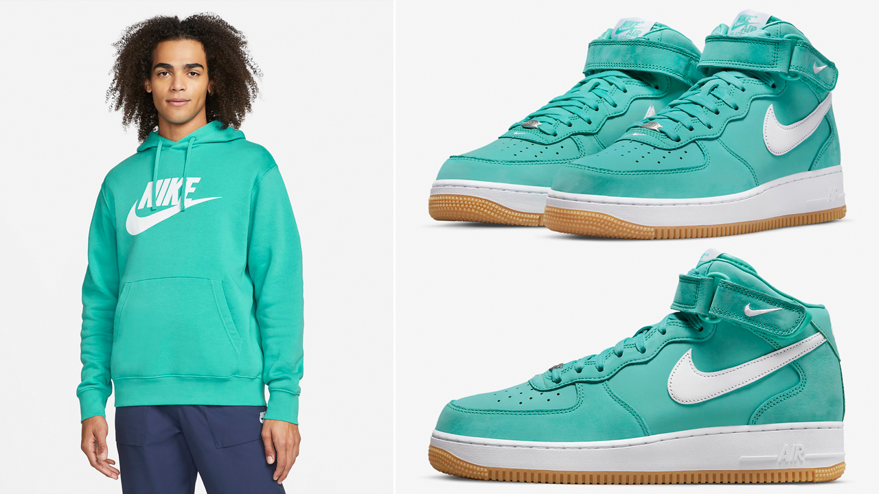 air force 1 mid outfit